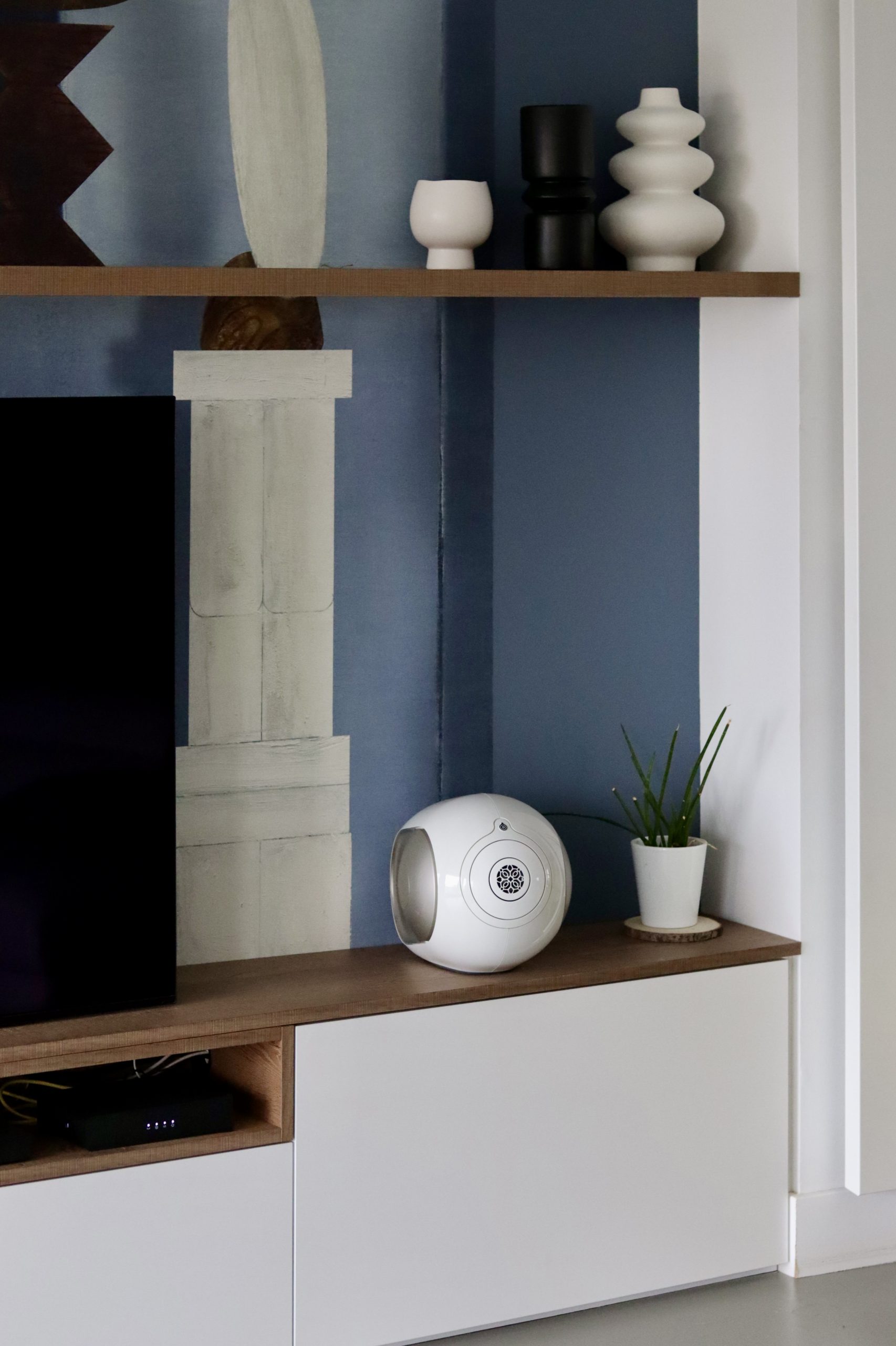 Projet sophie, mobilier sur mesure, meuble de télé