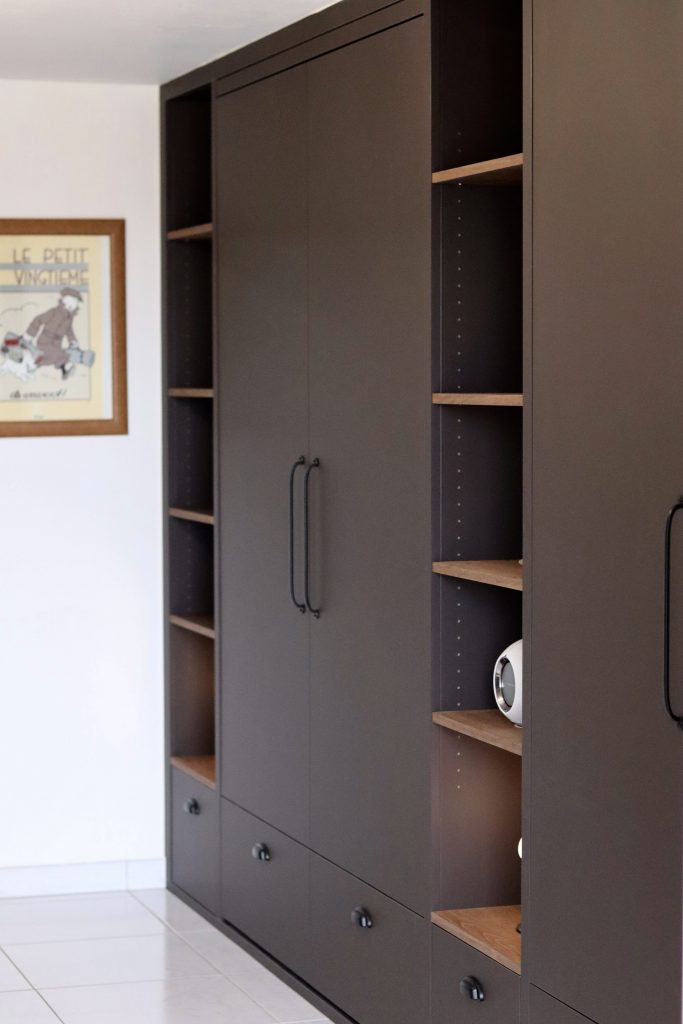 Projet Charlie - étagère en bois,