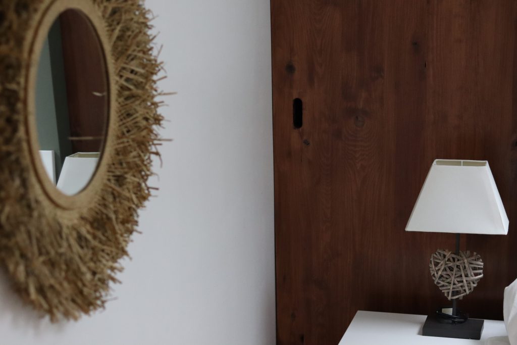 Projet Sophie - chambre, lit double mobilier