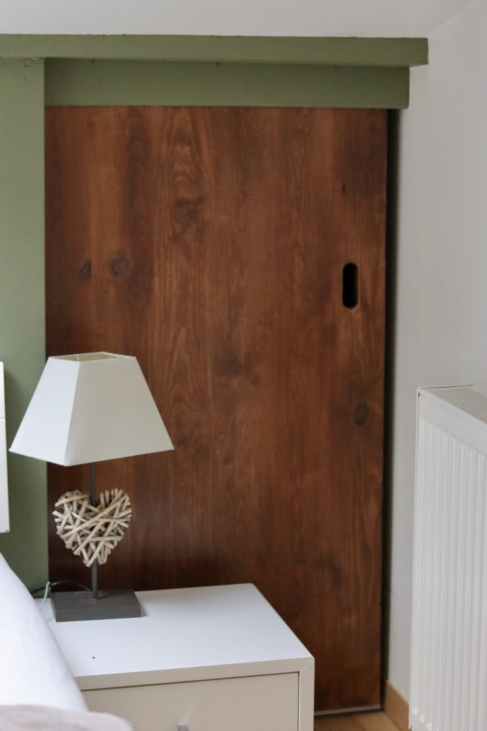 Projet Sophie - chambre, lit double mobilier