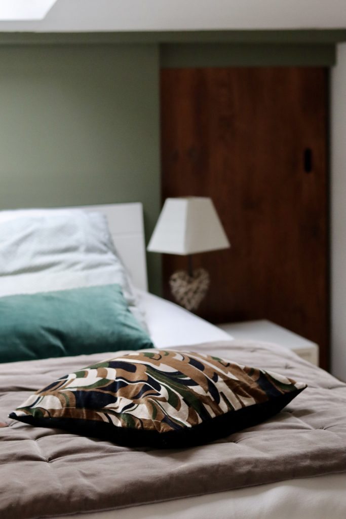 Projet Sophie - chambre, lit double mobilier